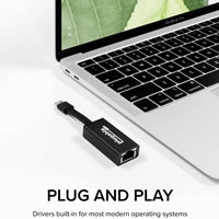 Plugable USB-C to Gigabit Ethernet Adapter RTL8153 - Plug & Play Plugable USB-C to Gigabit Ethernet Adapter RTL8153 - Plug & Play
